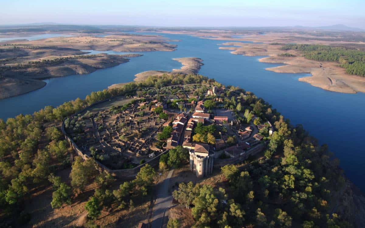 Vista aérea de Granadilla