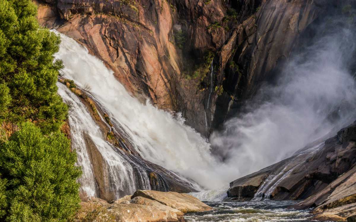 La Cascada del Ézaro