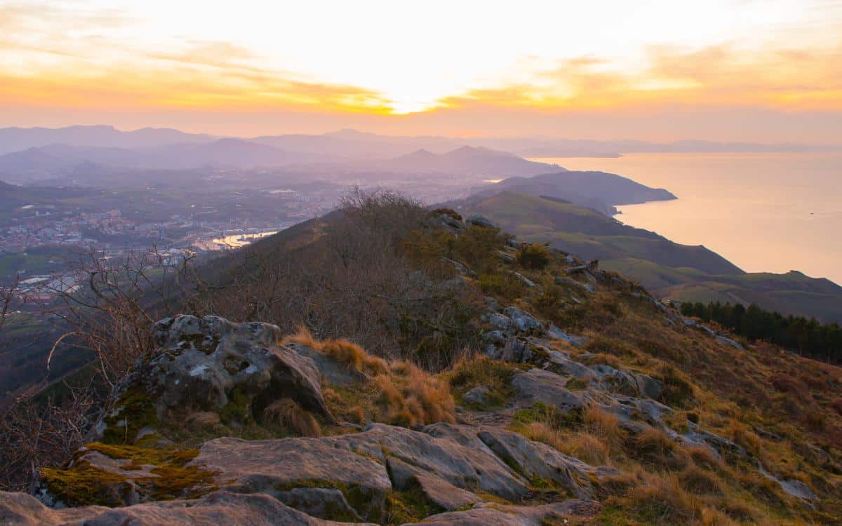 Vistas desde el Monte Jaizkibel