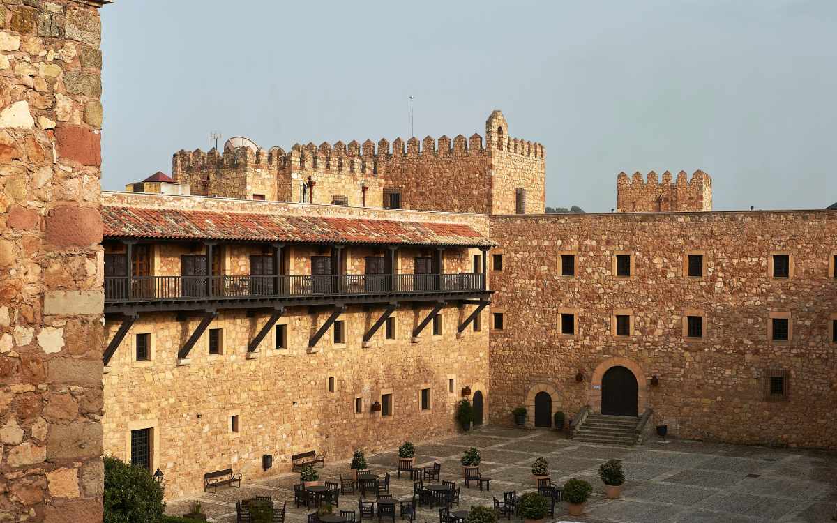 Patio de armas del castillo