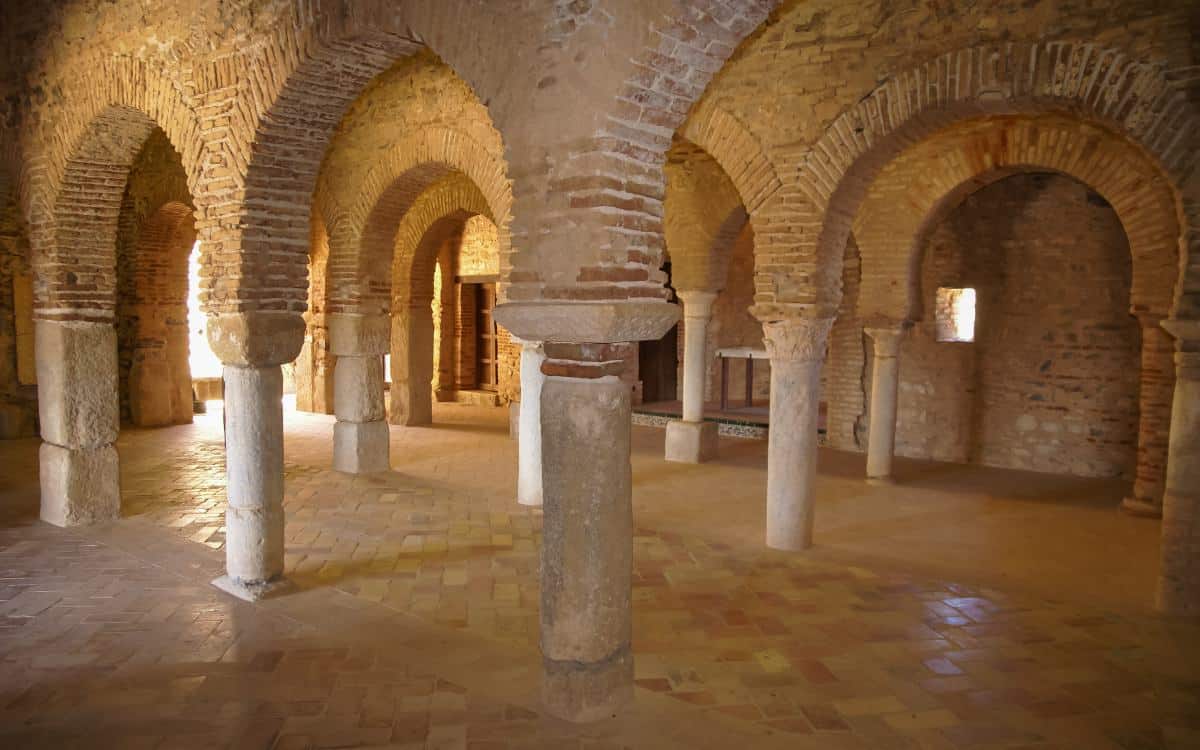 Interior de la mezquita