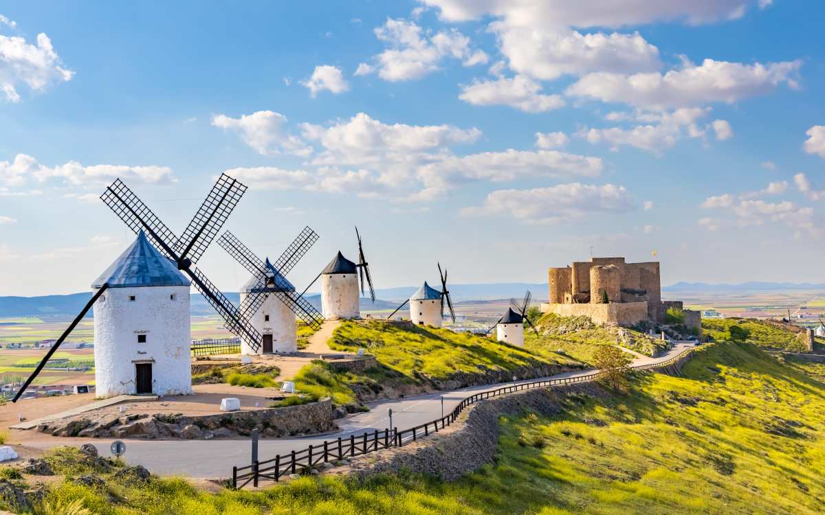 Los famosos molinos de Consuegra