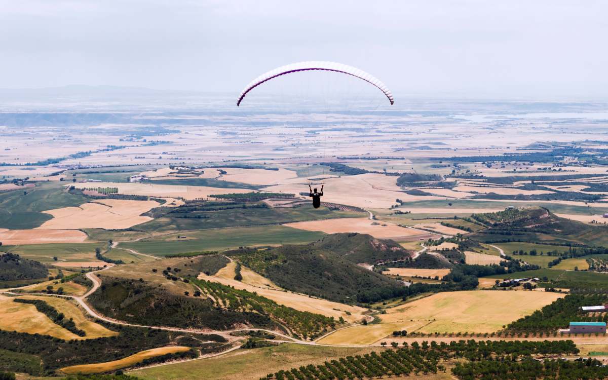 Parapente en Loarre, Huesca