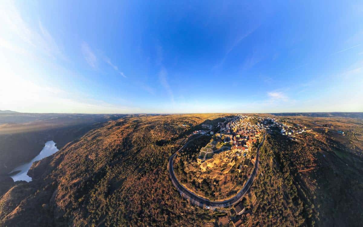 Vista aérea de Fermoselle