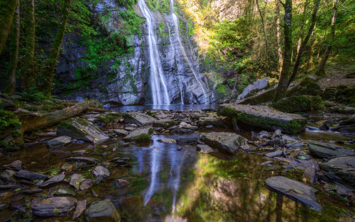 Cascada de Vilagocende