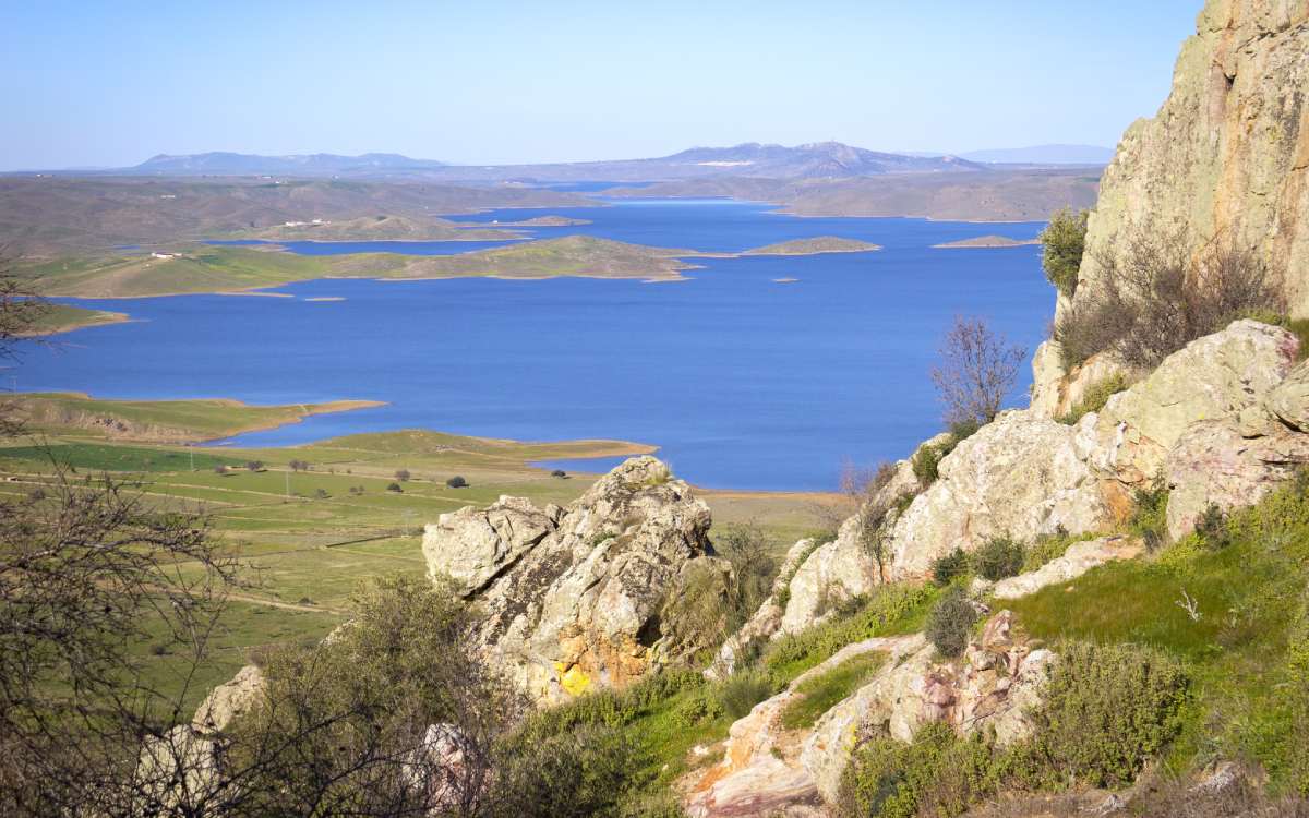 Embalse de La Serena en La Siberia