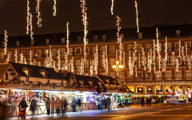 Mercado de Navidad en Madrid