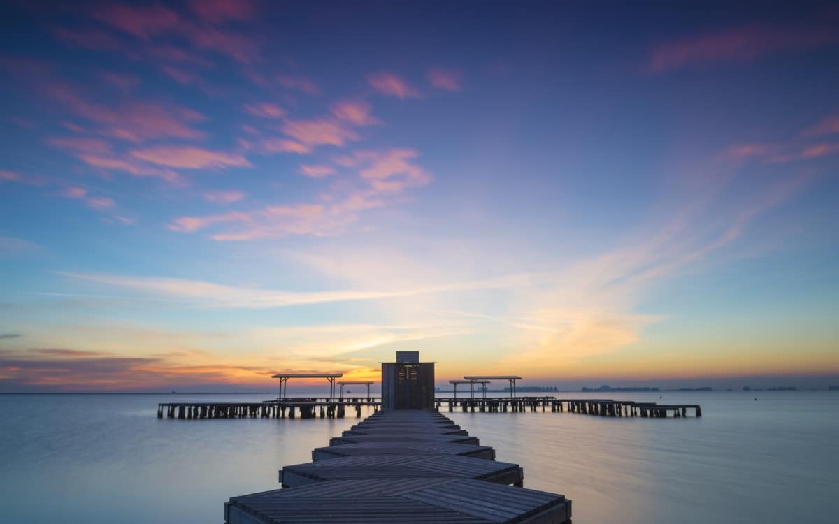 Amanecer en el Mar Menor