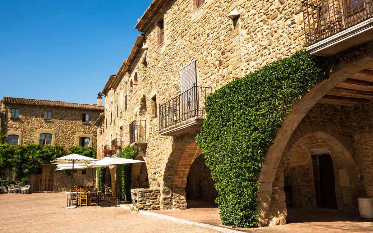 Plaza Jaume I de Monells