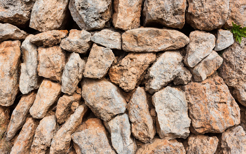 Piedras de la arquitectura típica mallorquina