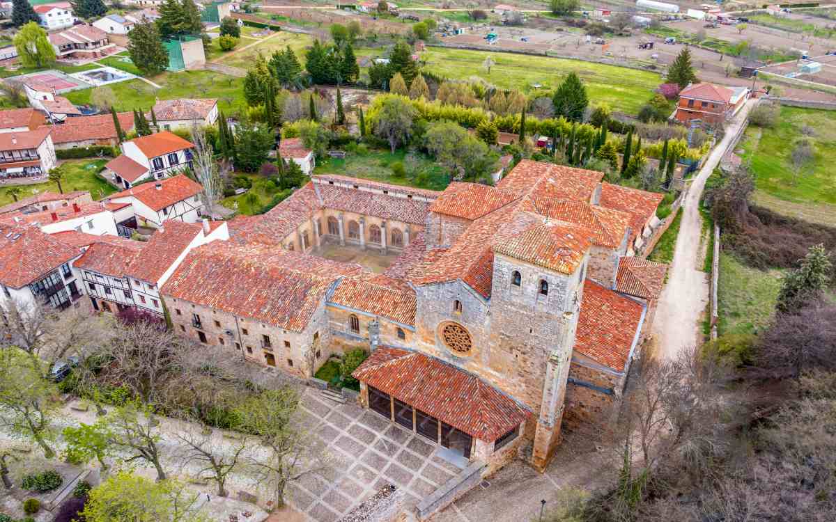 Vista aérea del templo