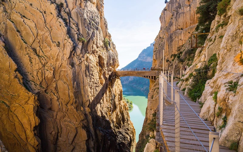 Caminito del Rey en el Desfiladero de los Gaitanes