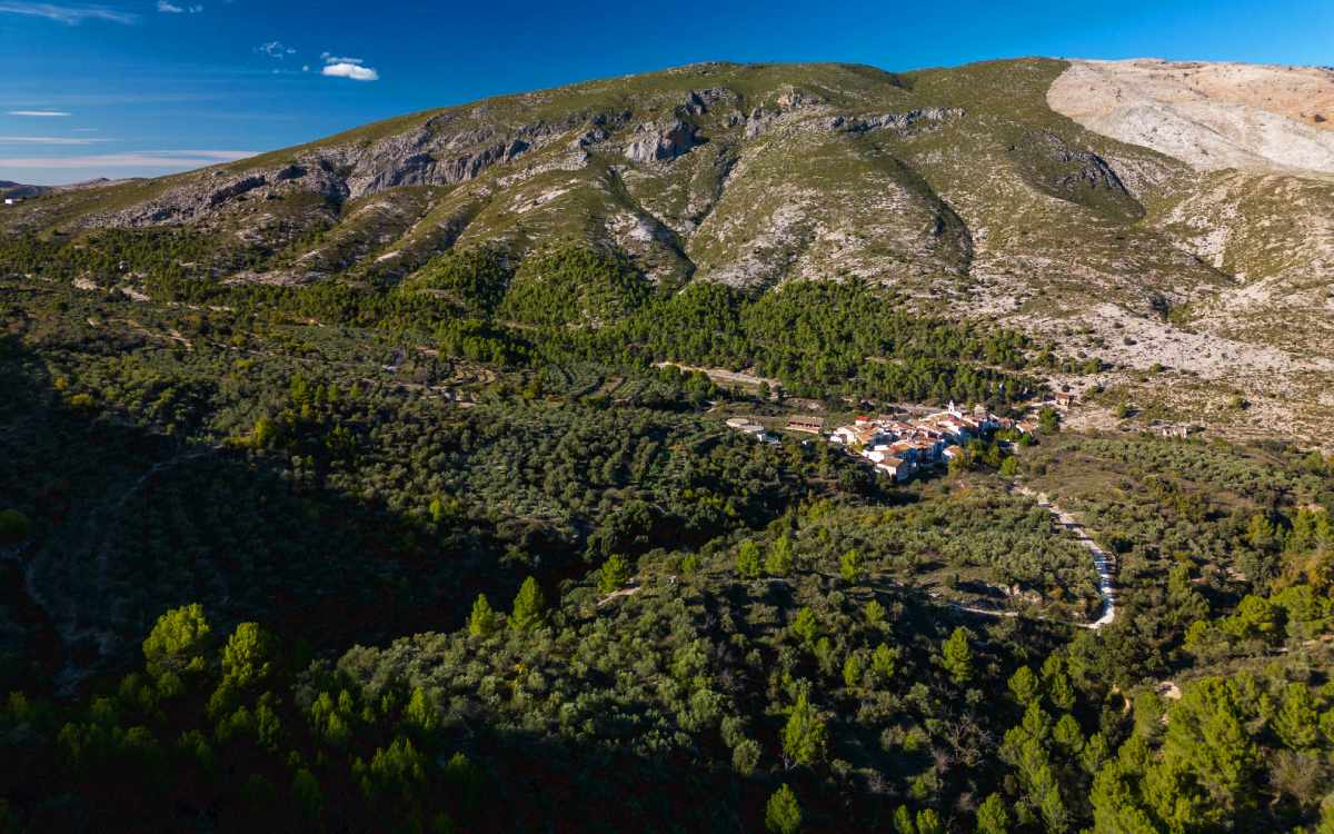 Vista aérea de Famorca
