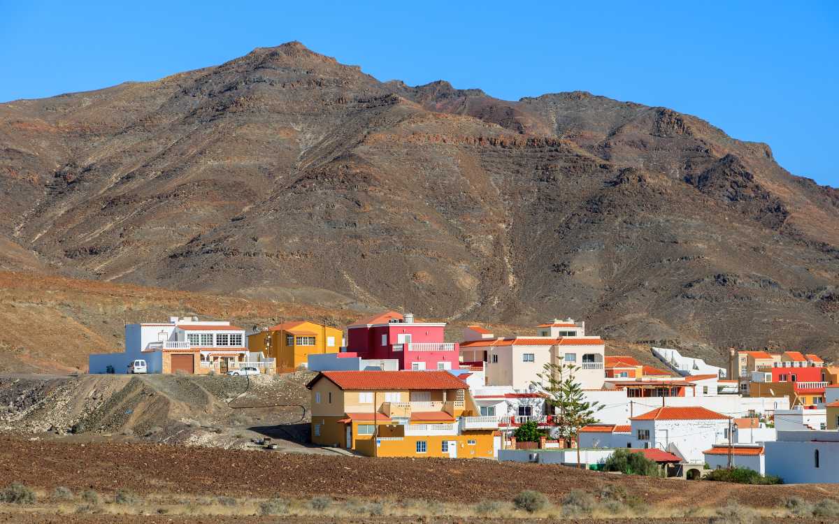 Casas cerca de Las Playitas.