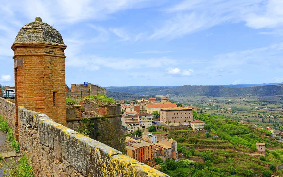 Vistas desde el castillo de Llivia
