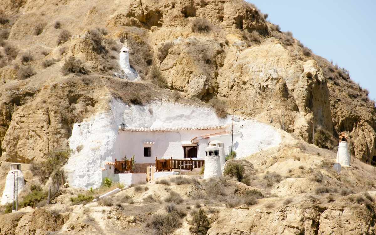 Casa tradicional en Guadix.