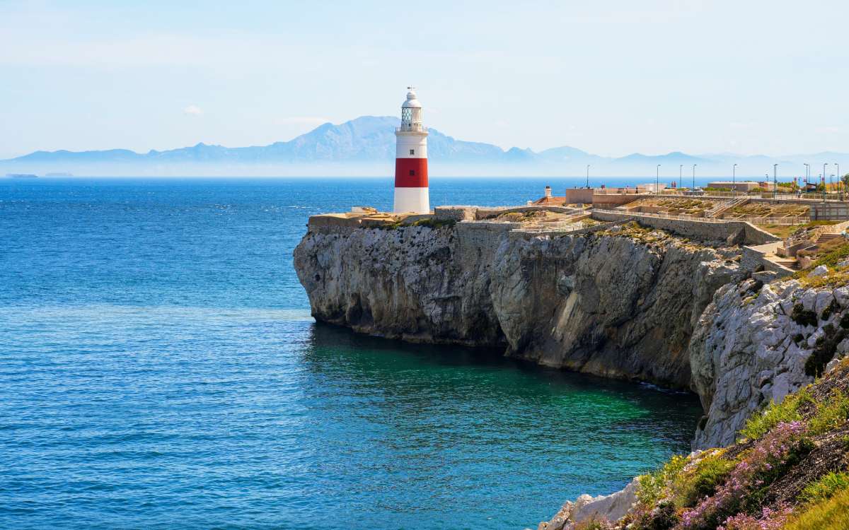 Faro de Punta de Europa en Gibraltar