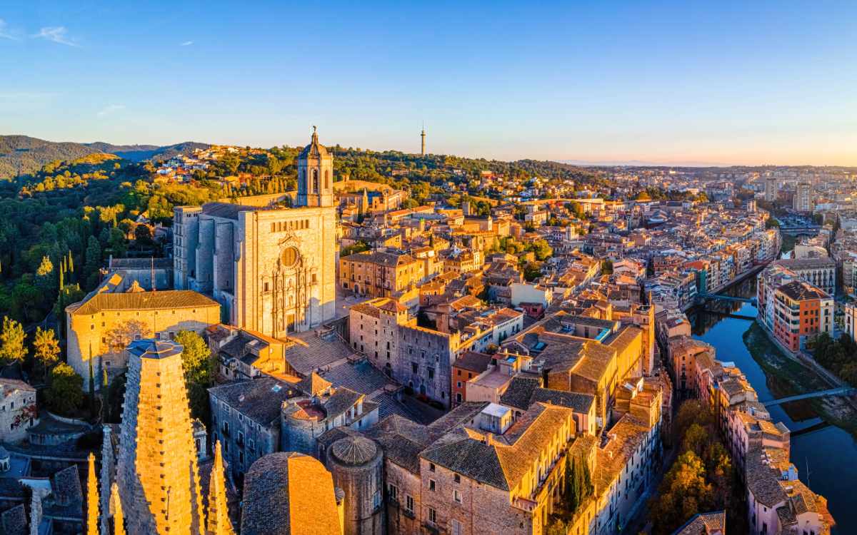 Vista aérea de Girona