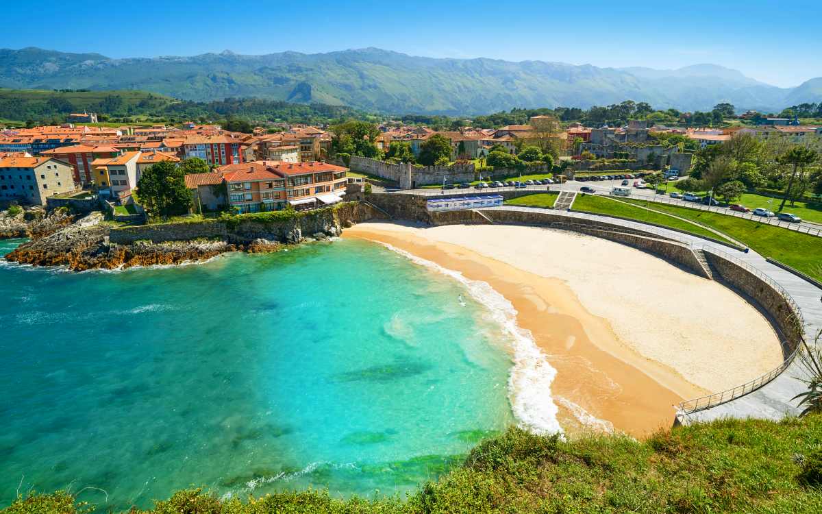 Playa del Sablón en Llanes