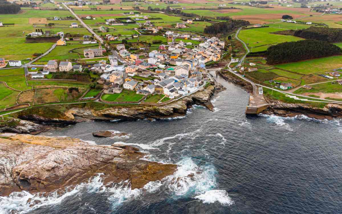 Vista aérea de Rinlo