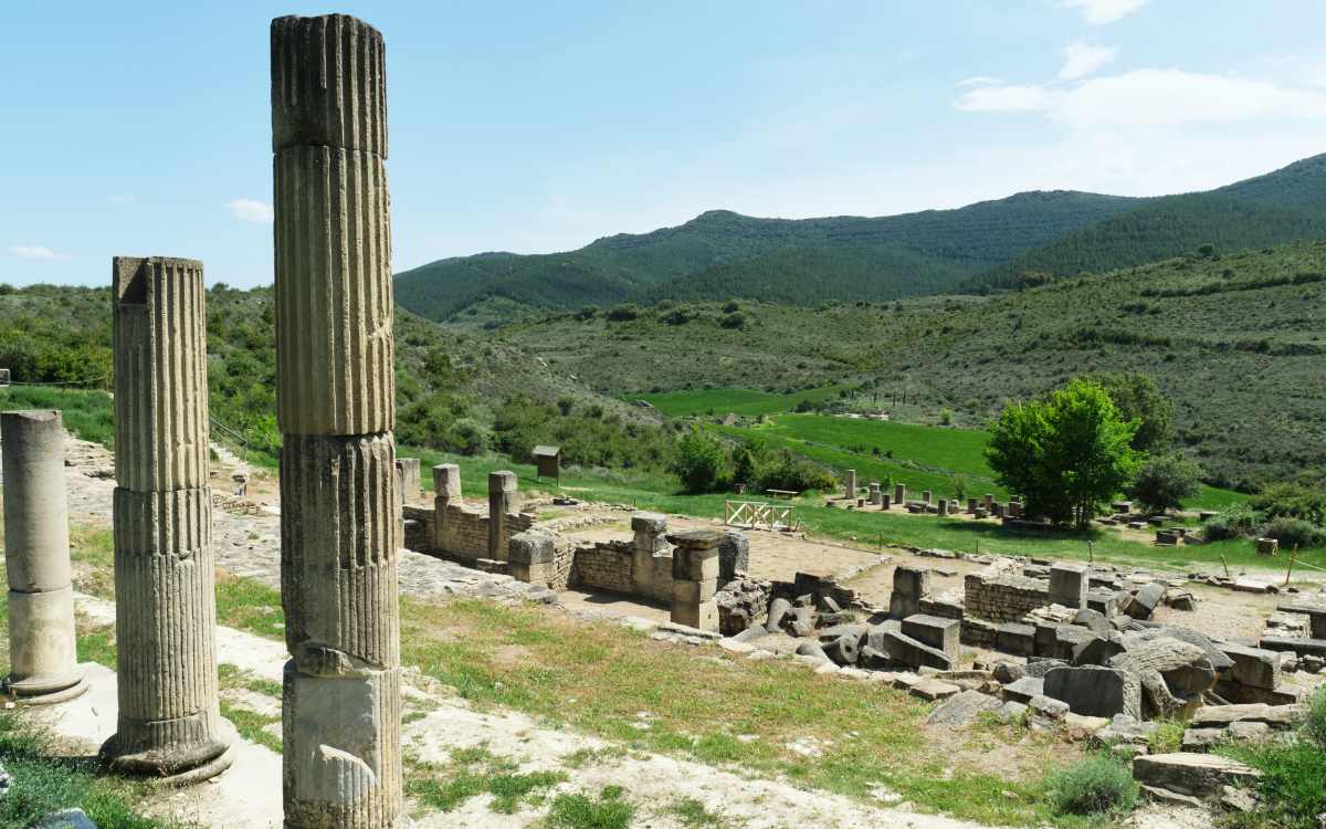 Yacimiento arqueológico de Santa Criz de Eslava