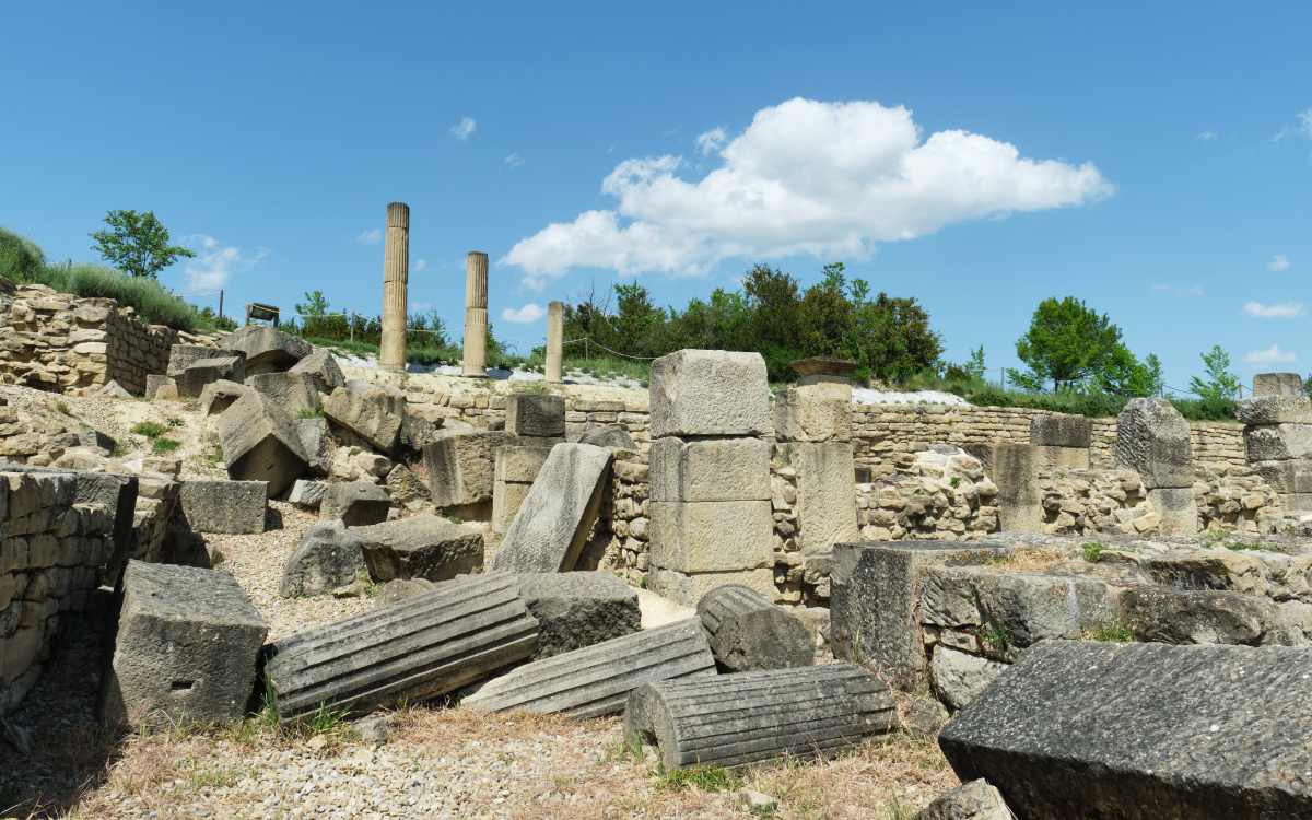 Ruinas romanas de Eslava