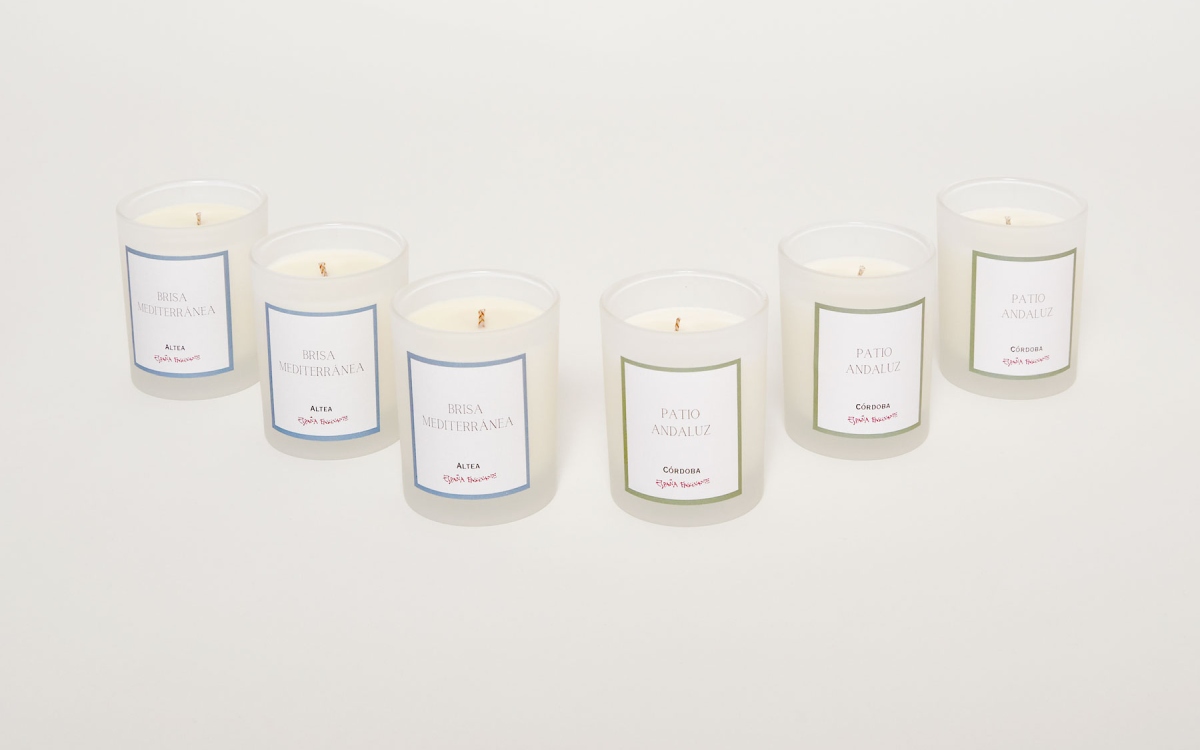 Velas aromáticas de España Fascinante