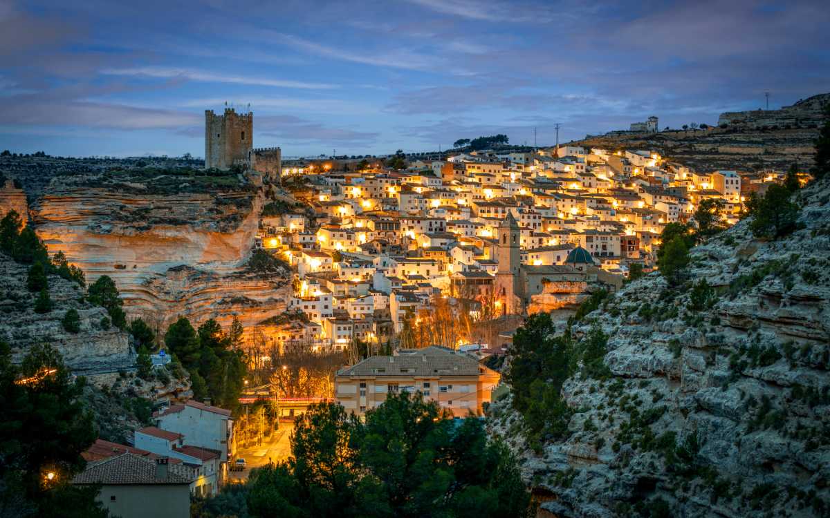 Vista panorámica de Alcalá del Júcar