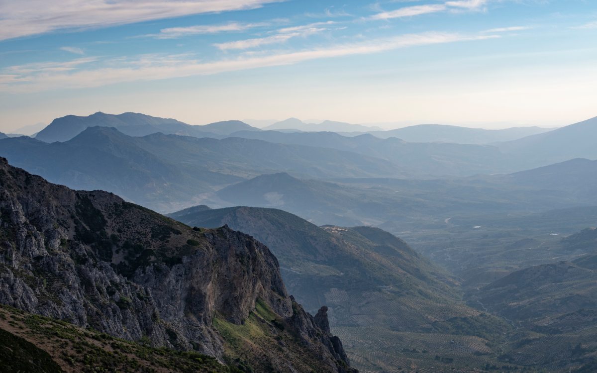 Vista de la Sierra Mágina