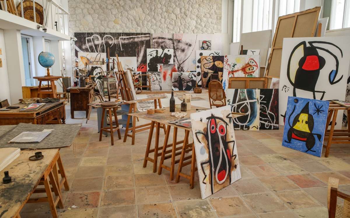 Estudio de Joan Miró en Palma de Mallorca
