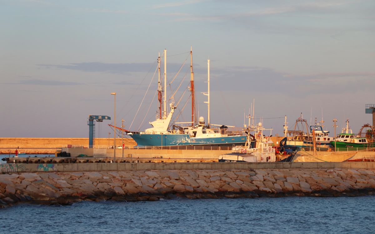 Barcos de pesca en el puerto de Vinaròs