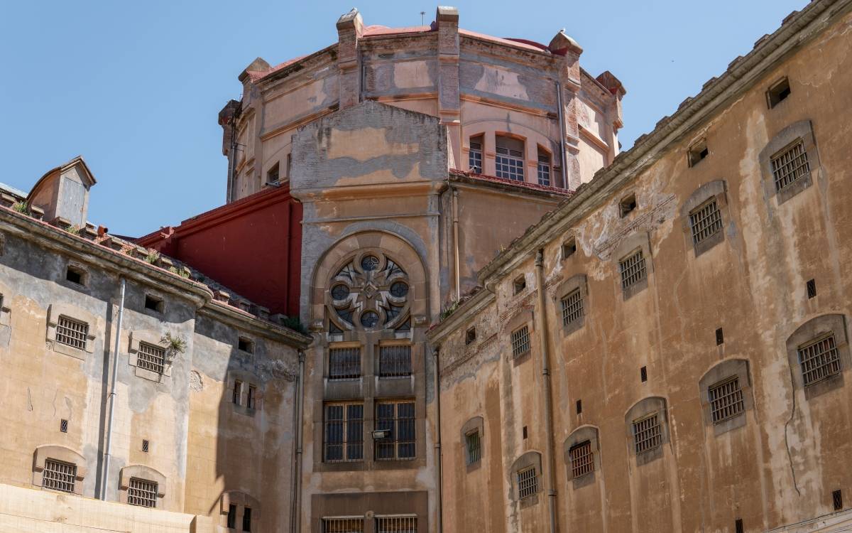 Vista de La Modelo desde su patio