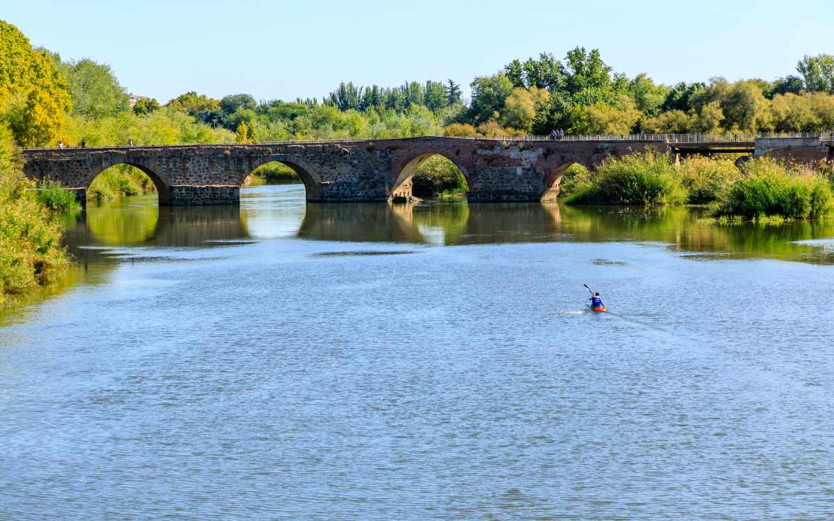 El Tajo a su paso por Talavera de la Reina