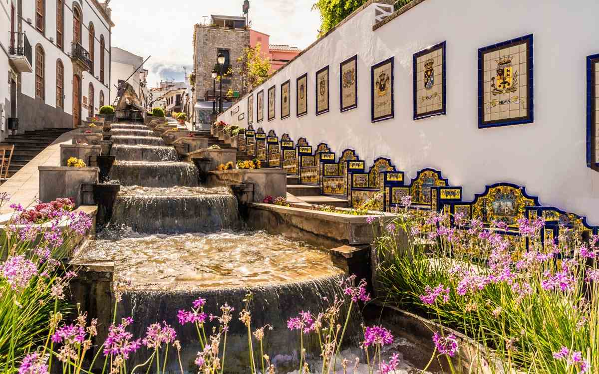 Paseo de Gran Canaria en Firgas