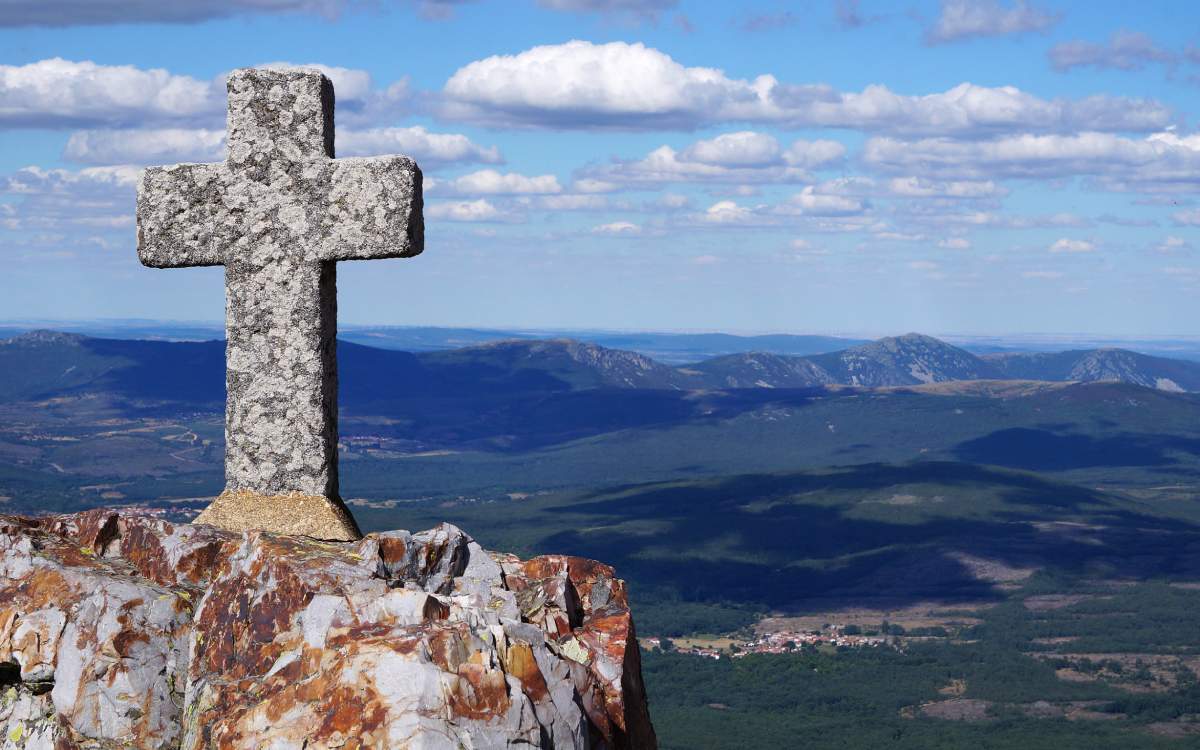 Vistas desde el santuario de Nuestra Señora de la Peña de Francia