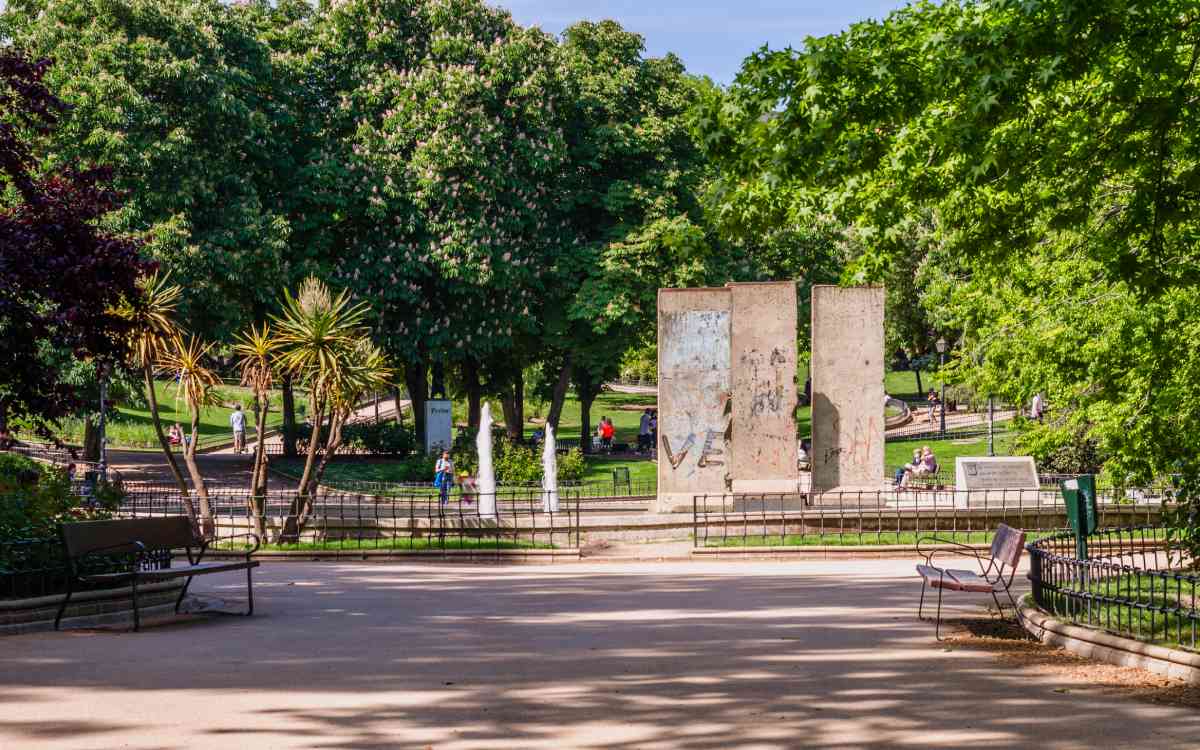 Fragmentos del muro de Berlín