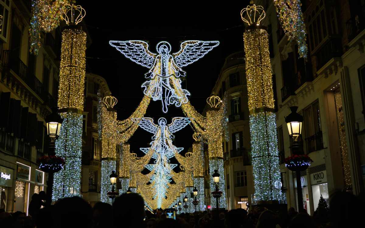 Luces de Navidad en Málaga