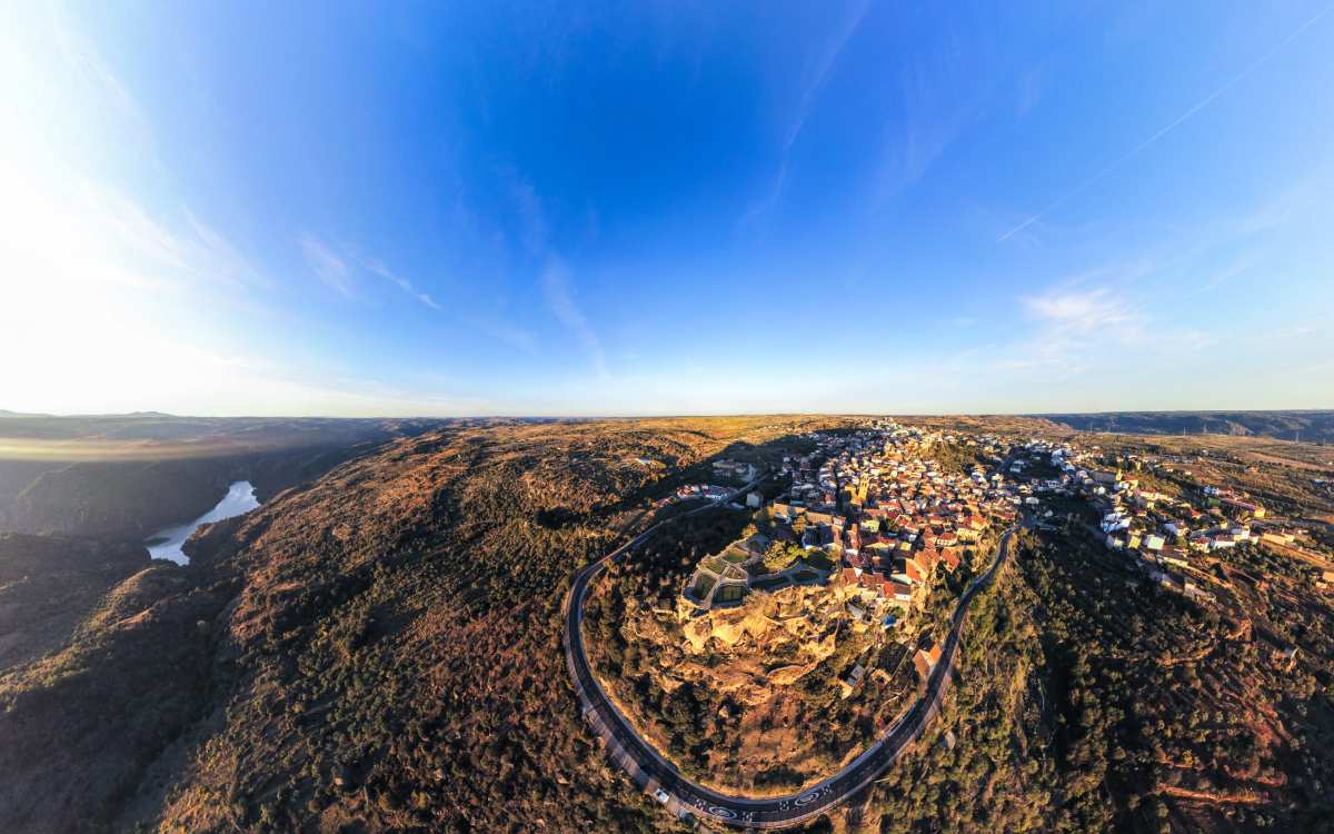 Vista aérea de Fermoselle