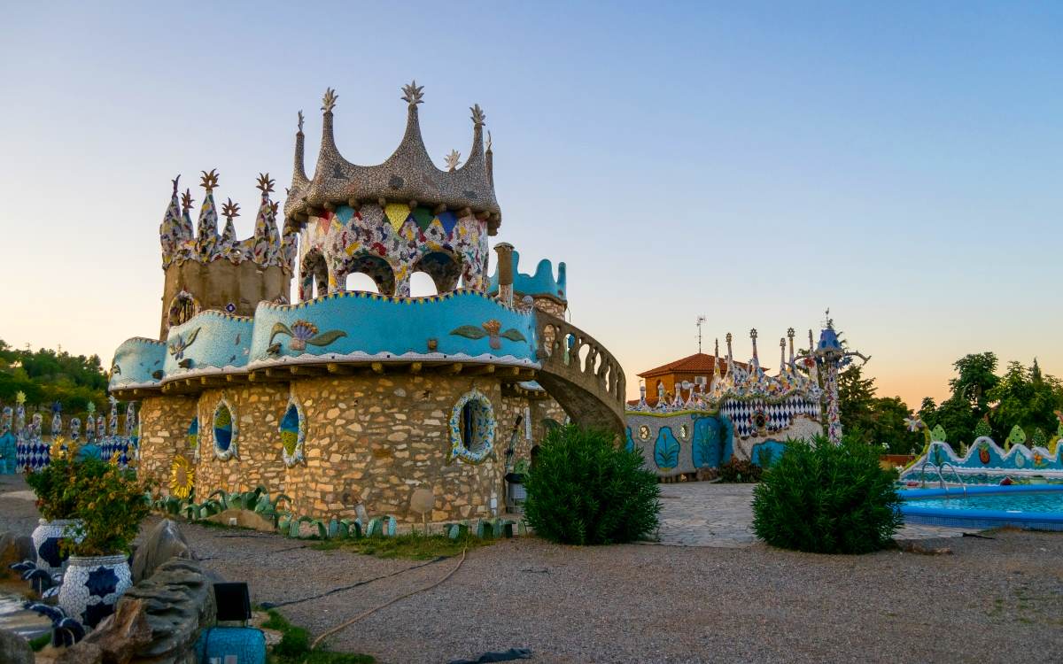 El edificio es una verdadera obra de arte