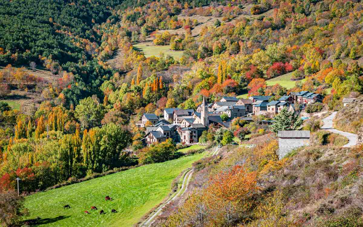 Pueblo de Jou, en Pallars Sobirà