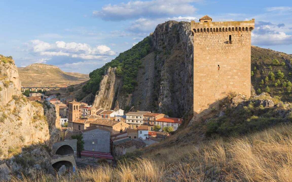 Panorámica de Alhama de Aragón