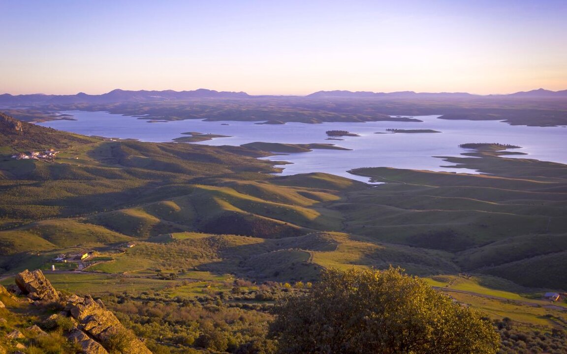 El embalse de La Serena