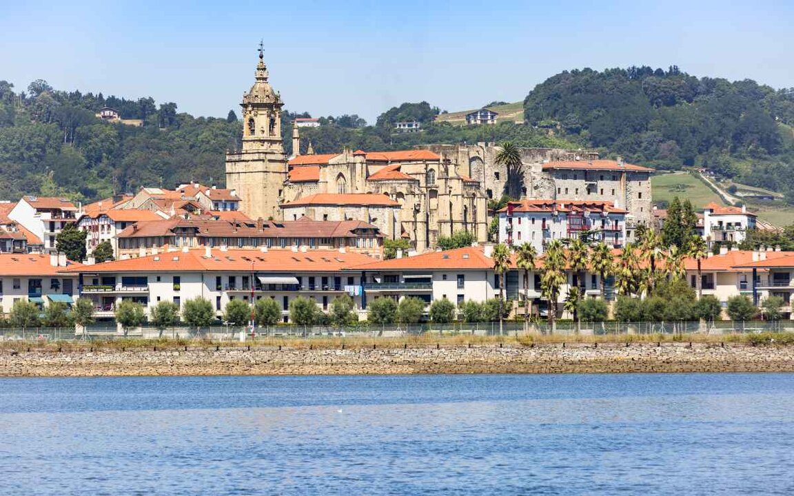 Vista de Hondarribia - Fuenterrabía