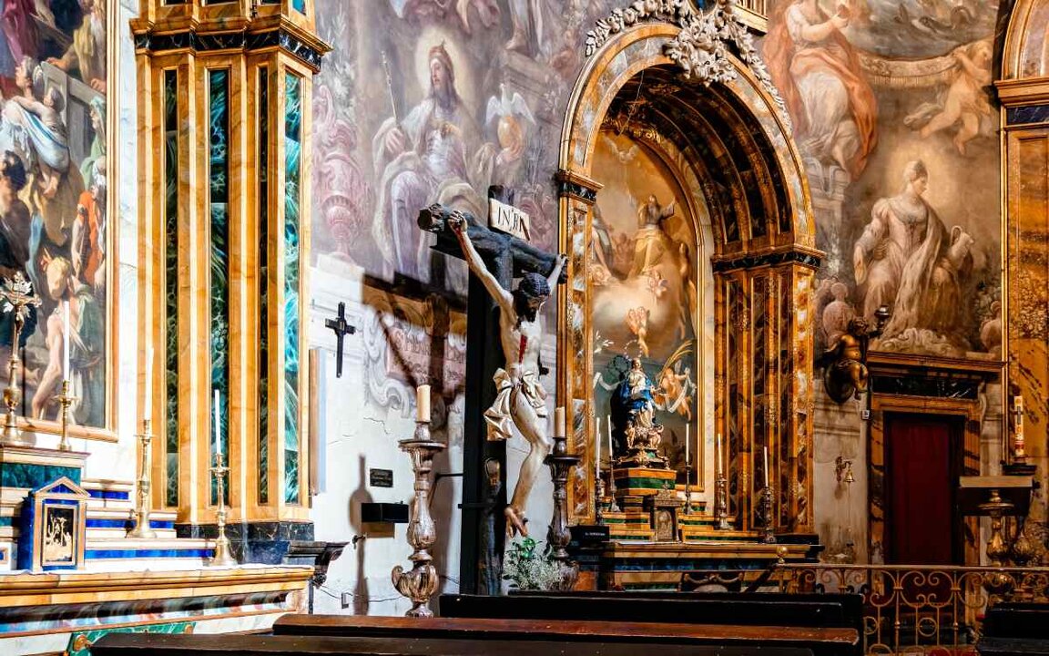 Interior de la iglesia de San Antonio de los Alemanes