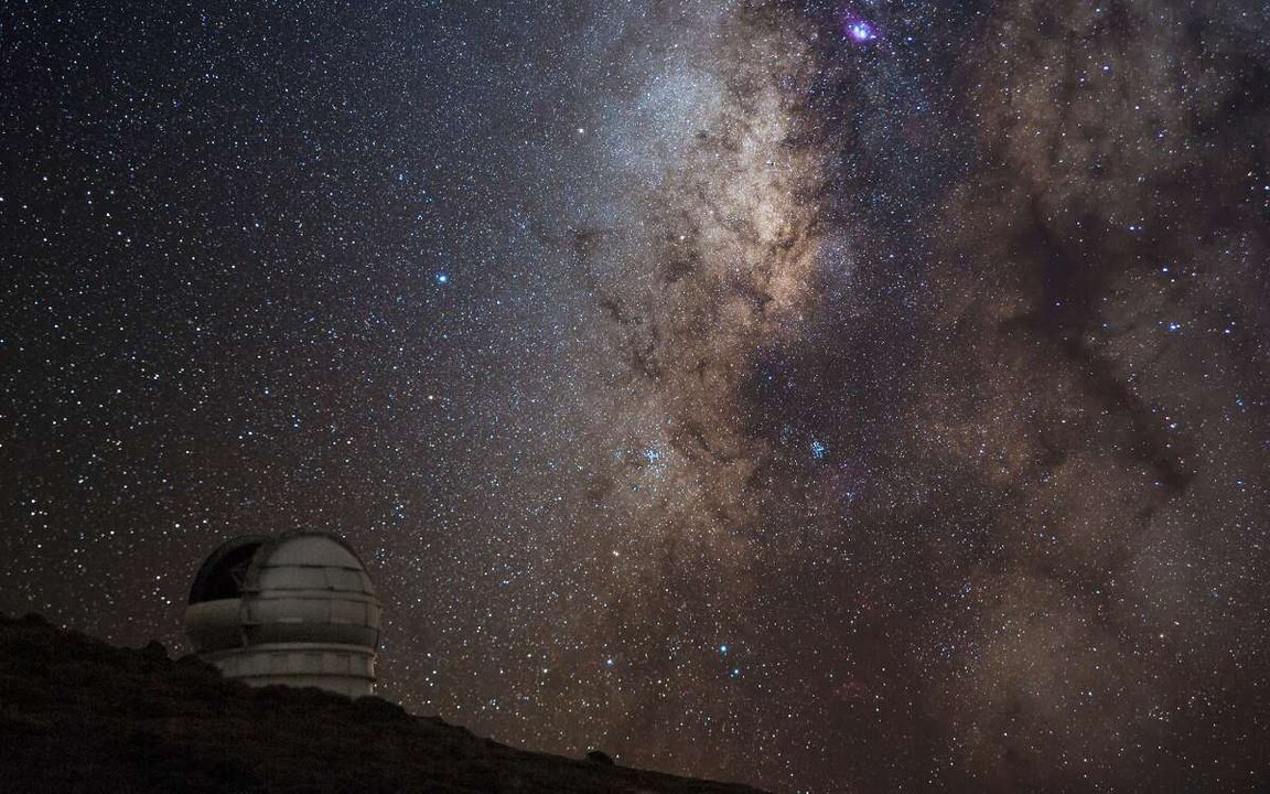 El observatorio de La Palma