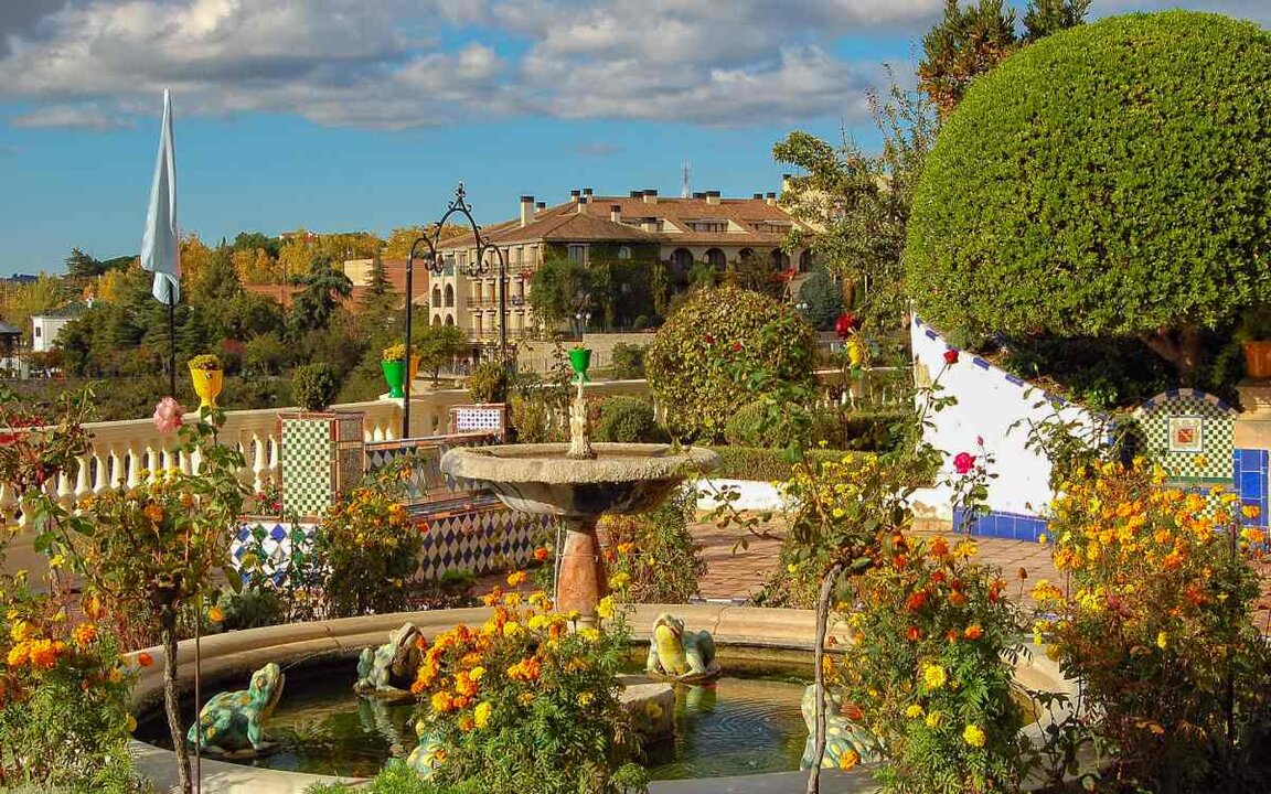 Jardín de la Casa Don Bosco. | Shutterstock