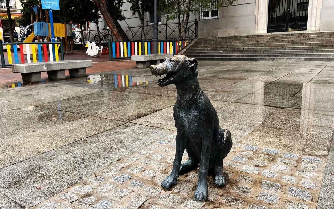La estatua fue inaugurada en 2023