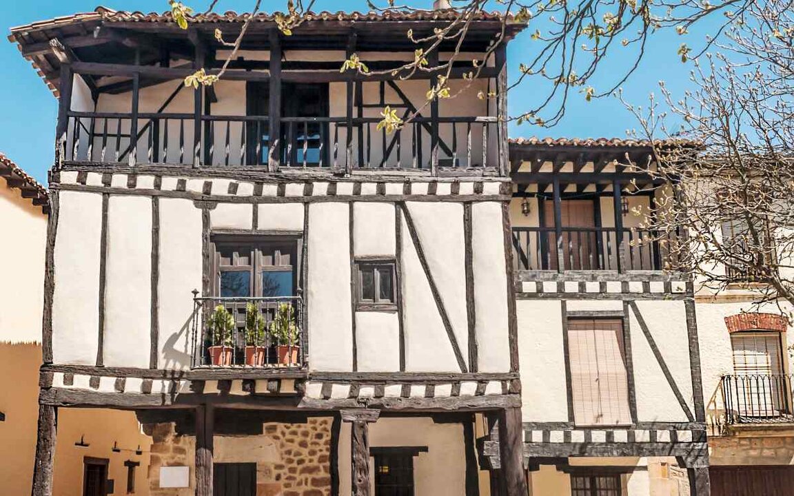 Casas típicas de Covarrubias