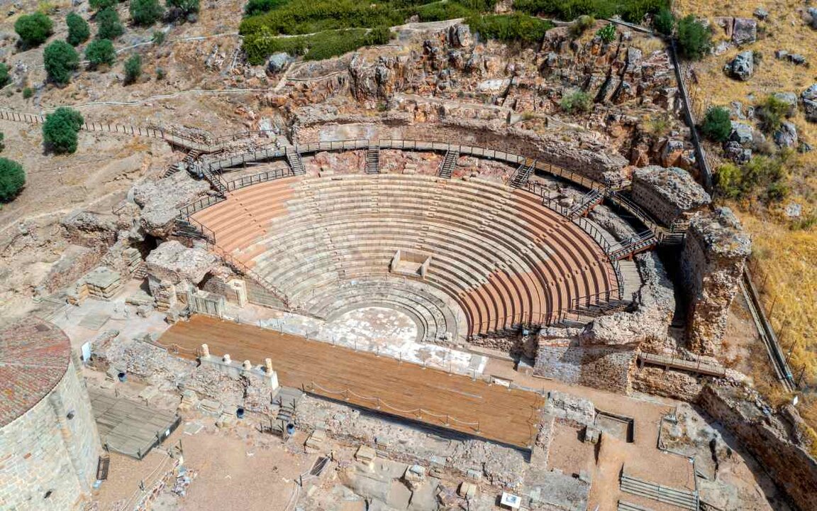 ​El teatro romano de Medellín