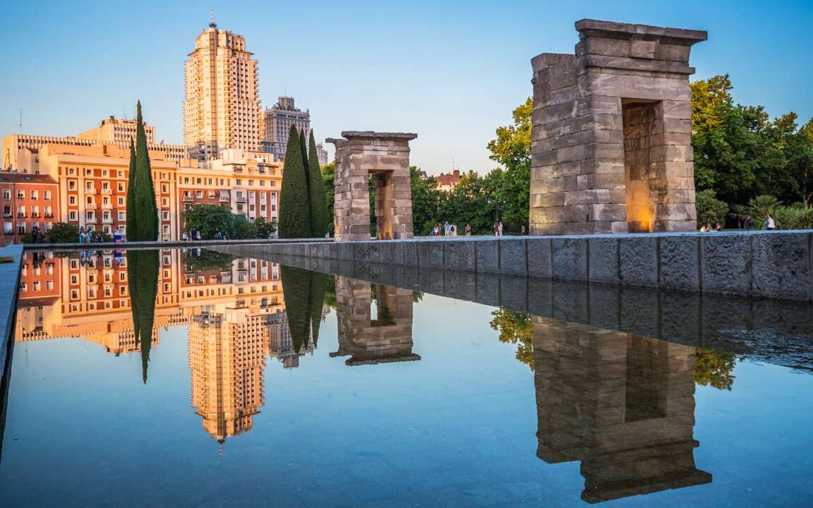 Templo de Debod en Madrid